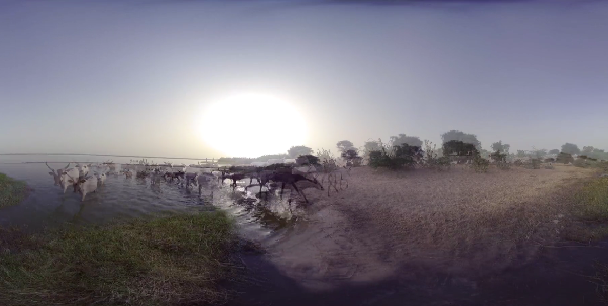 VR scenes in 'Le Lac' by Nyasha Kadandara