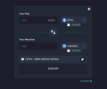 Find the best route for your trade on Swap