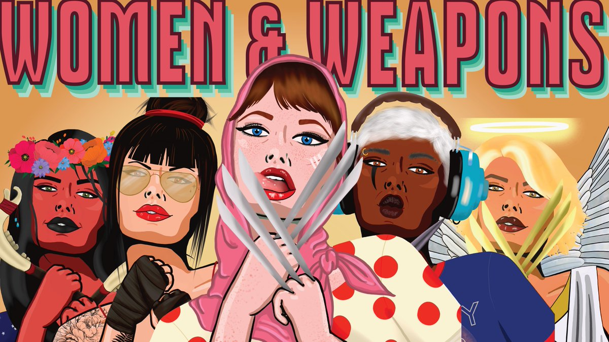 Women and Weapons, a 10K NFT collection that shares 5% of all profits with The Malala Fund