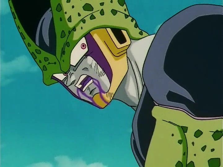         "I AM PERFECT!!!!!!!!!!!!!!!!!!!!!!!!!!!!!!!!!!!!!!!!" - Cell's final words 