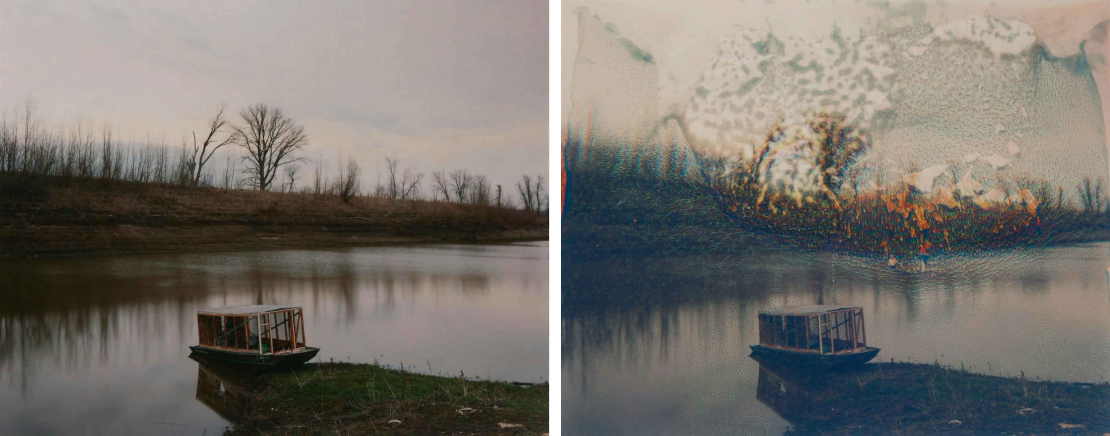 Video stills from #12 Saint Genevieve, Missouri by Alec Soth from Dissolutions (Sleeping by the Mississippi), Obscura Curated Commission