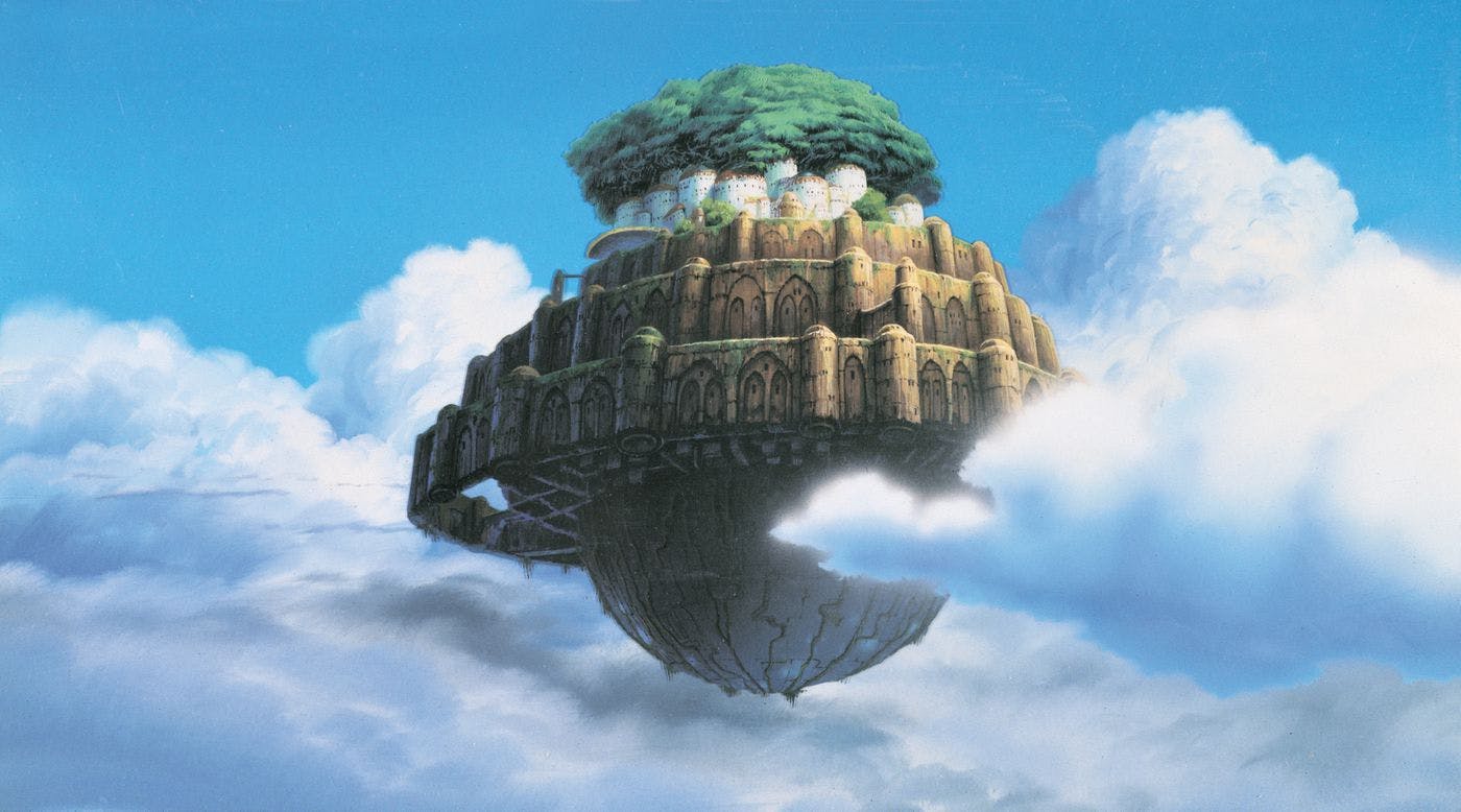 Photo from Studio Ghibli 'Castle in the Sky'